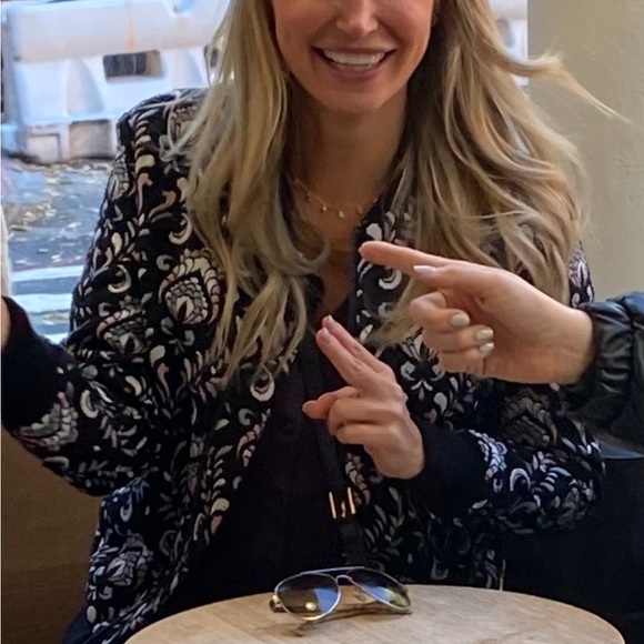 The Kooples embroidered bomber jacket - Picture 2 of 7